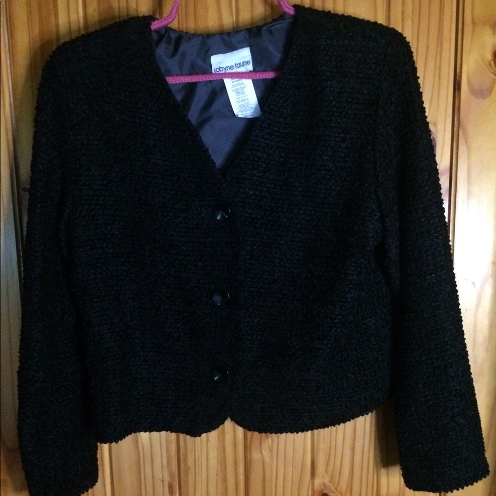 Robyne Faune Black Crop Jacket